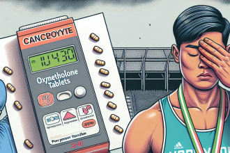 Importance of anti-doping control for oxymetholone tablets