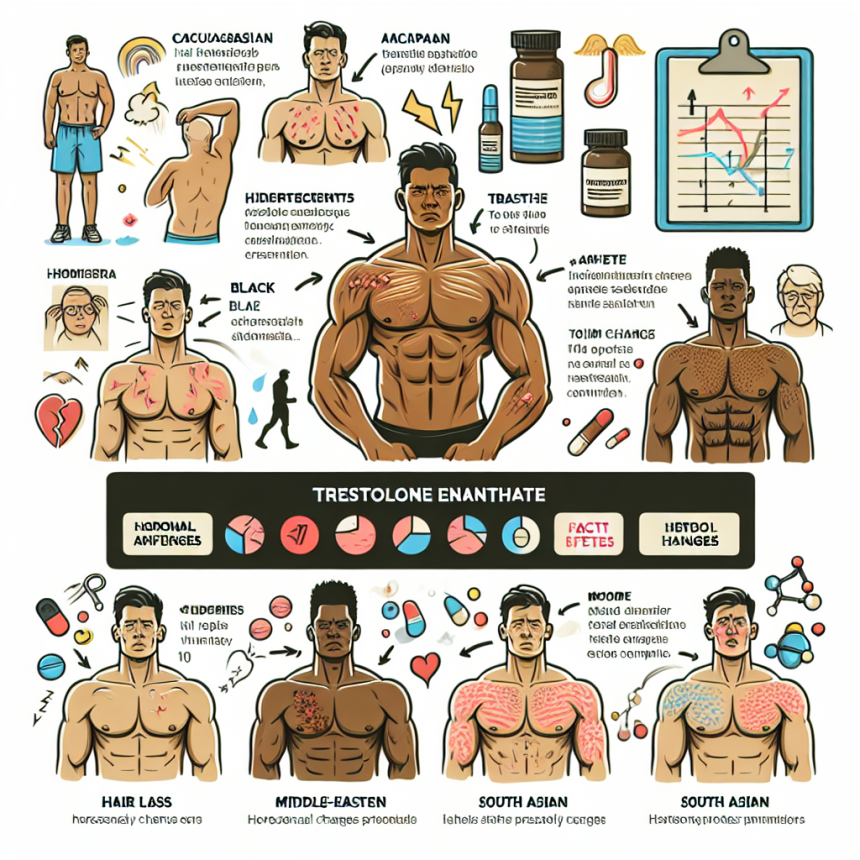 Side effects of trestolone enanthate in athletes