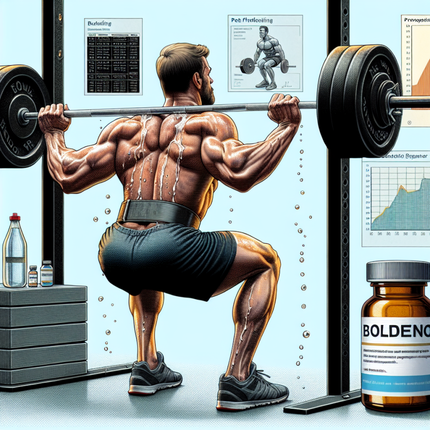Therapeutic use of boldenone in sports