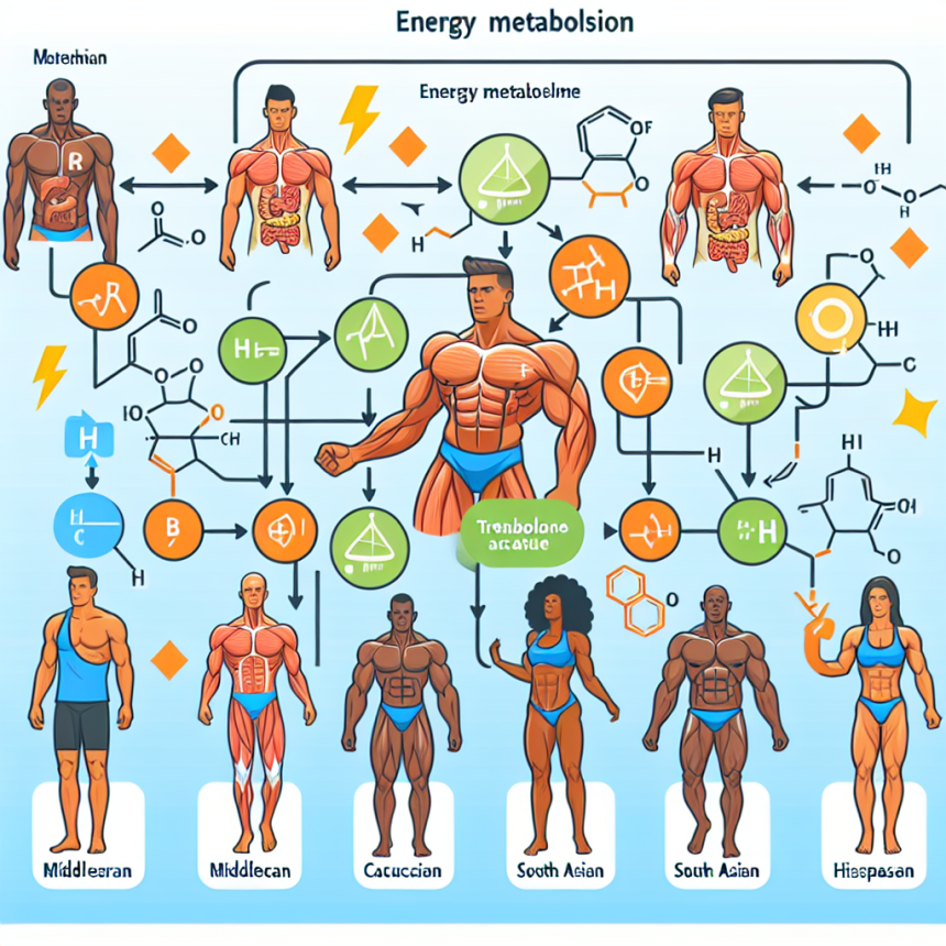 Impact of trenbolone acetate on energy metabolism during physical activity