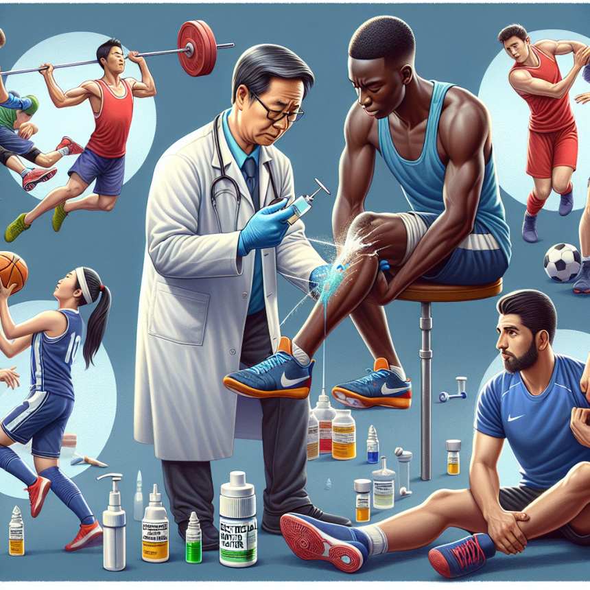 Bactericidal water injections as a solution to prevent infections from sports injuries