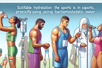 The importance of proper hydration with bacteriostatic water for injections in sports