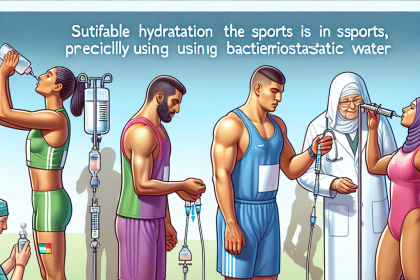 The importance of proper hydration with bacteriostatic water for injections in sports