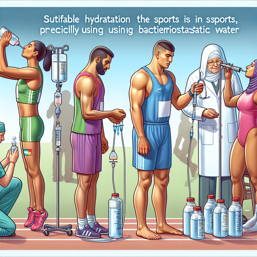 The importance of proper hydration with bacteriostatic water for injections in sports