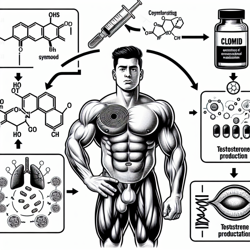 Clomid's impact on testosterone production in bodybuilders