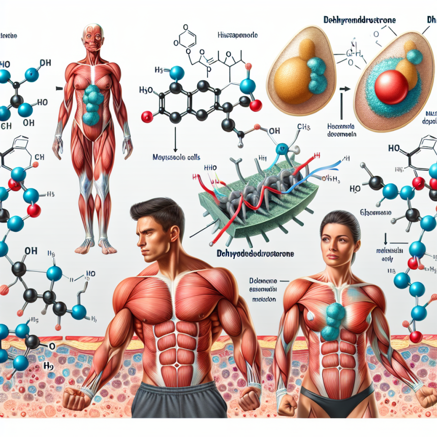 Dehydroepiandrosterone's role in athletes' muscle development
