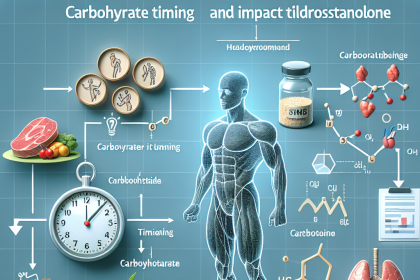 Carbohydrate timing and metildrostanolone