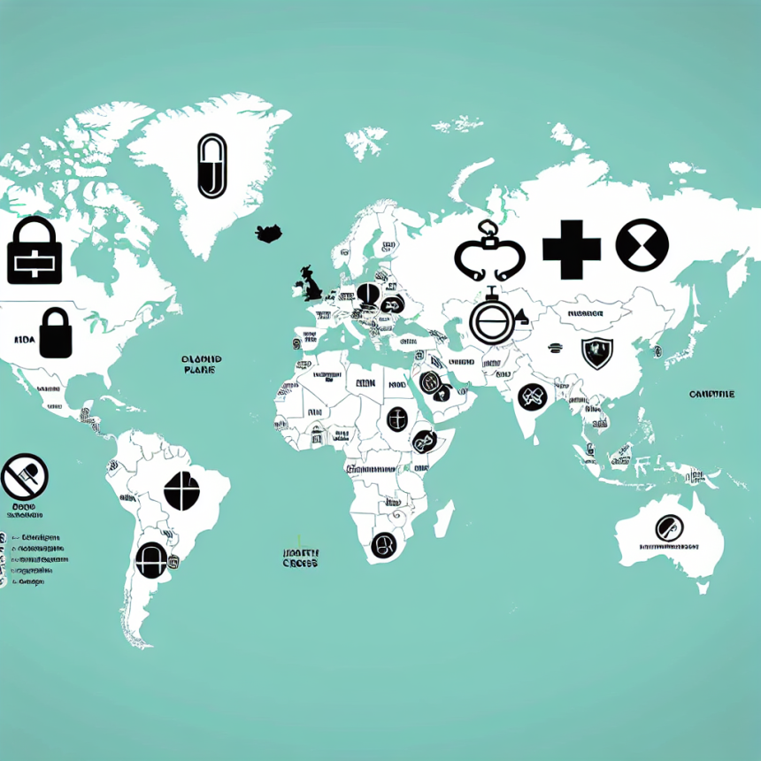 Drug scheduling of drostanolone pillole by country