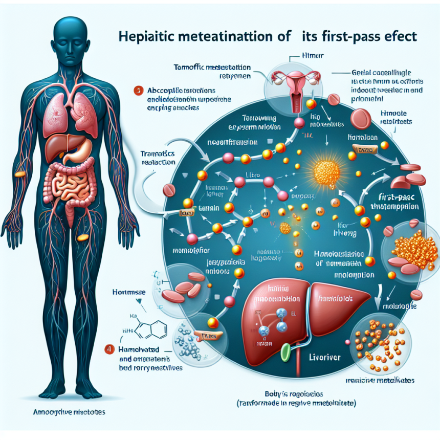 Hepatic metabolism of tamoxifene: first-pass effect