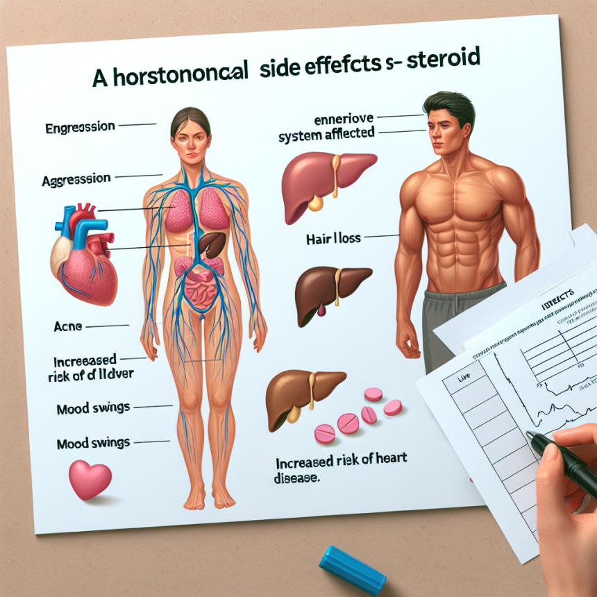 Hormonal side effects of metildrostanolone