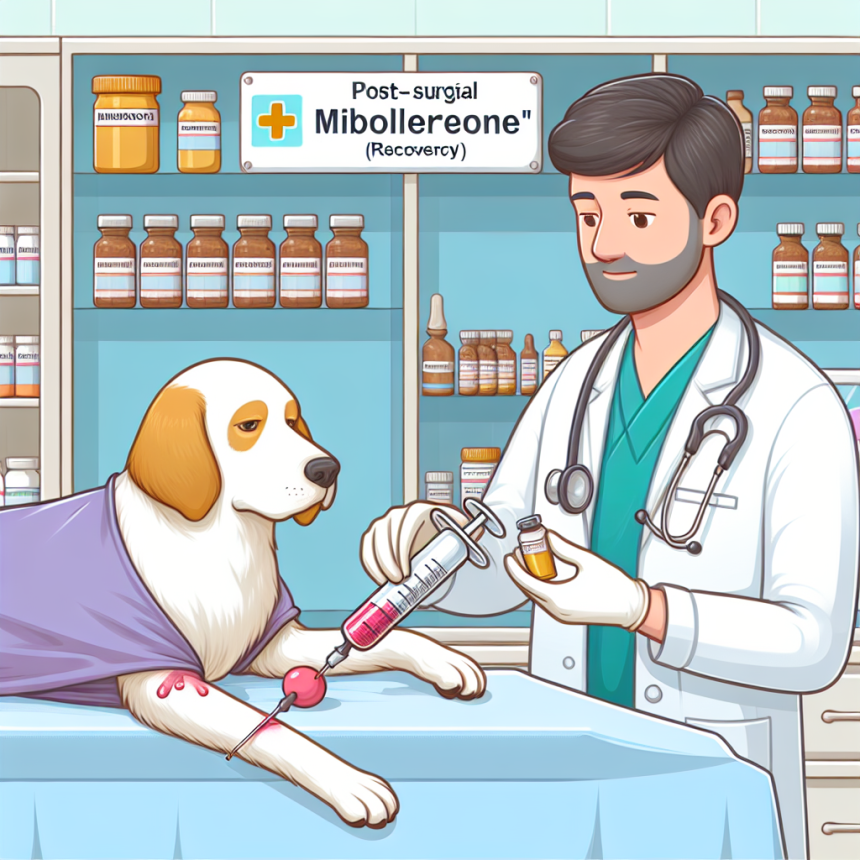 Post-surgical use of mibolerone