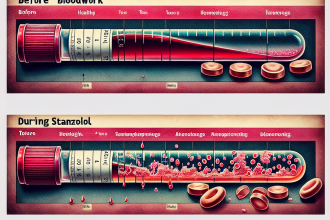 Bloodwork before, during, and after stanozololo compresse