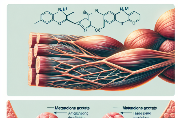 Hardening effect of acetato di metenolone on muscles