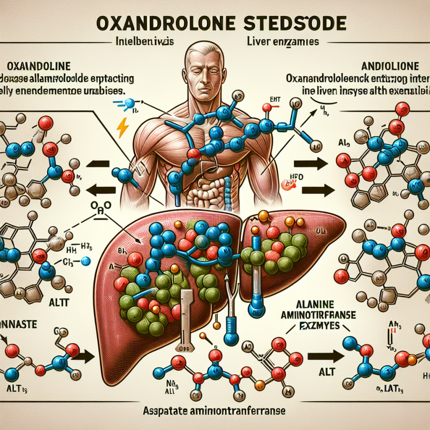 How oxandrolone affects liver enzymes (alt, ast)