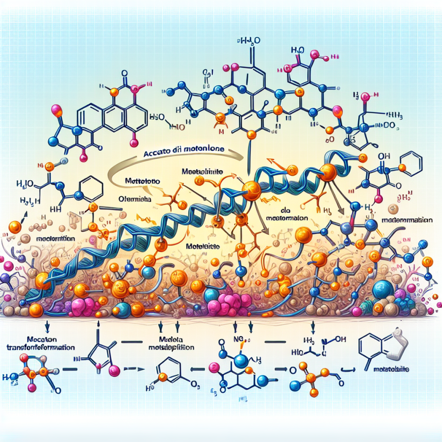 Metabolites of acetato di metenolone and their activity