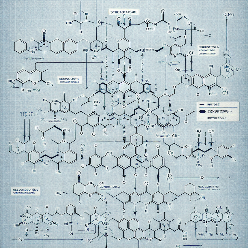 Synthesis pathway of trestolone