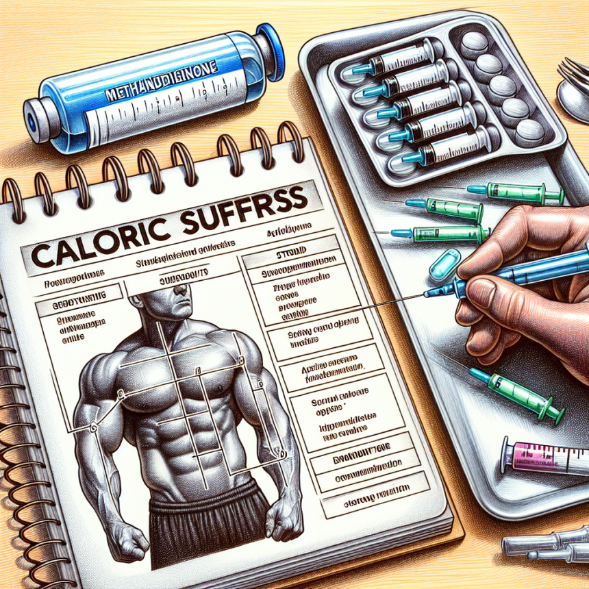 Caloric surplus strategy with methandienone injection